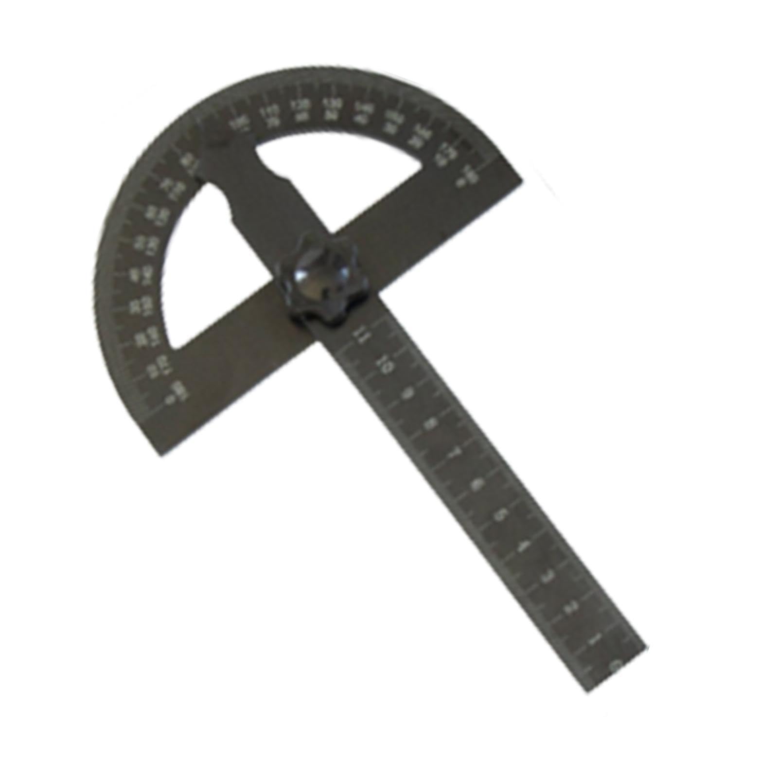 YIXANNX Contemporary Metal Adjustable General Angle Measuring Tool Works To Identify Precise Angles While Offering Easy Visibility Angle Arm Measuring Round