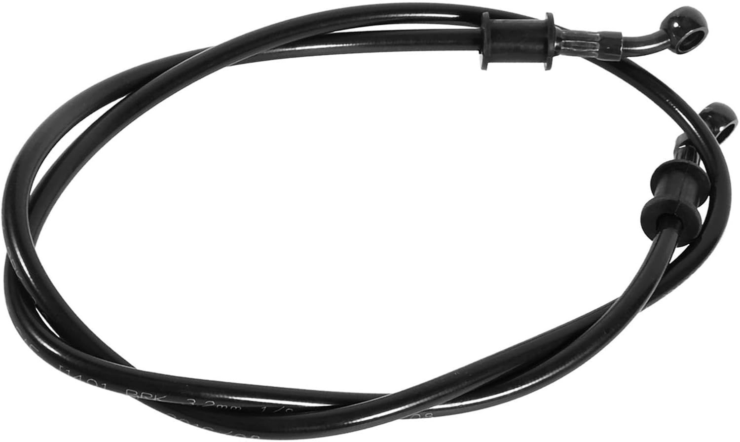 50cm -120cm Motorcycle Braided Steel Brake Clutch Oil Hoses Line Pipe for Motorcycle Pit Dirt Bike Motocross Street Bikes 90 Cm Motorcycle Brake Hose