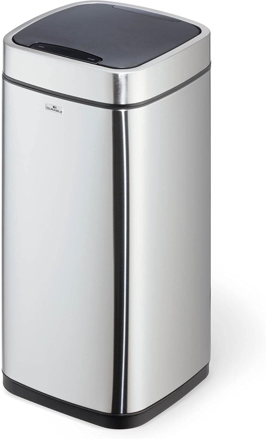 Rackhams Silver Motion Sensor Bin | Smart Automatic Steel Kitchen Waste Bin | 21L