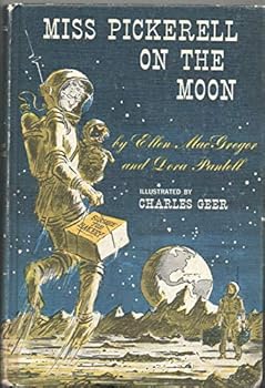 MISS PICKERELL ON THE MOON by ELLEN MACGREGOR McGraw Hill 1965 Hardcover WRC