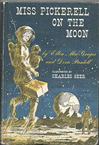 MISS PICKERELL ON THE MOON by ELLEN MACGREGOR M... B08L6JRLFB Book Cover