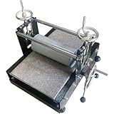 Manuelle Ätzdruckpresse, kleiner Holzschnitt-Drucker, höhenverstellbar, Druckgröße 390 x 543 mm, ideal für Buchdruck und Tiefdruck, Druckzubehör