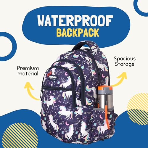 Image of Hyper Adam 35 Ltr School Bags for Boys and Girls Genuine Backpack For Coaching Tuition Waterproof
