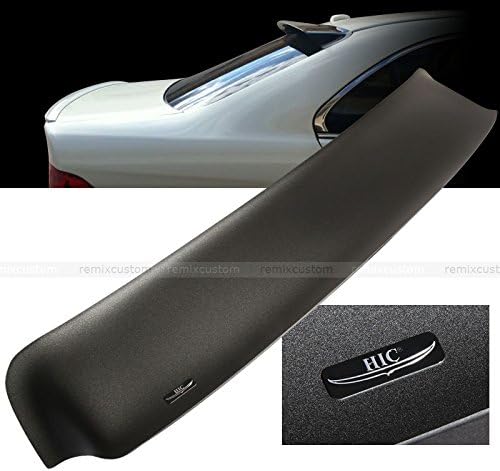 Rear Roof Window Matt Black Spoiler Visor Wing Compatible with 2004-2008 TSX