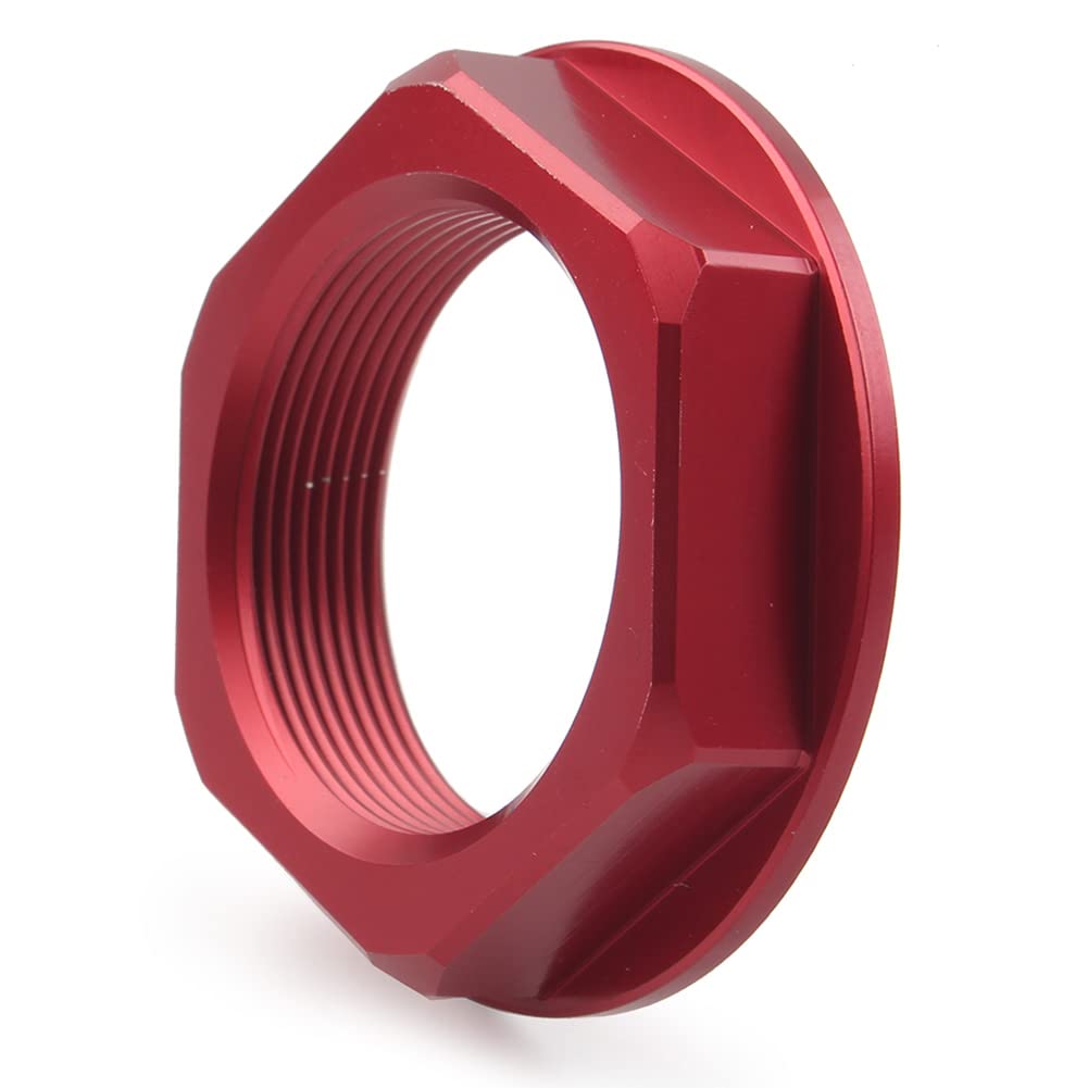 FSFY 1 PCS Rouge Universel CNC Moto Triple Arbre Écrou de Tige de Direction