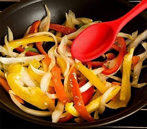 Sartén Antiadherente de Gran Valor, 10 Unidades/Juego, Juego de Utensilios de Cocina Multicolor, Cuchara y espátula, batidor de Huevos, Clip para Alimentos, Cepillo, Herramientas de Cocina