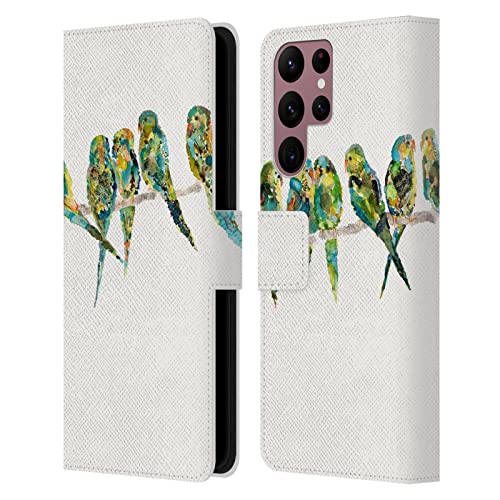 Carcasa de Cuero Samsung Galaxy S22 Ultra 5G Evitar Arañazos Funda Libro Billetera con Soporte