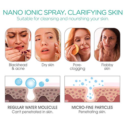 Voyor Facial Steamer For Face Professional - Nano Ionic Hot Mist Face Steamer For Facial Deep Cleaning Pore, Blackhead Removal, Home Mini Sauna Spa Moisturize Skincare Kit Zl100 Us (110) #TOP2