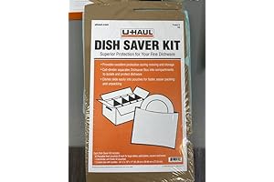 U-Haul Dish Packing Kit - Preparing and Cushioning Your Valued Kitchenware