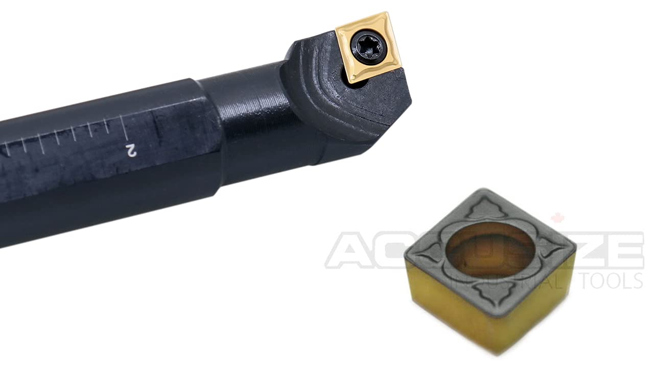 Indexable Boring Bar - 3/4" x 10" with Carbide Inserts -3