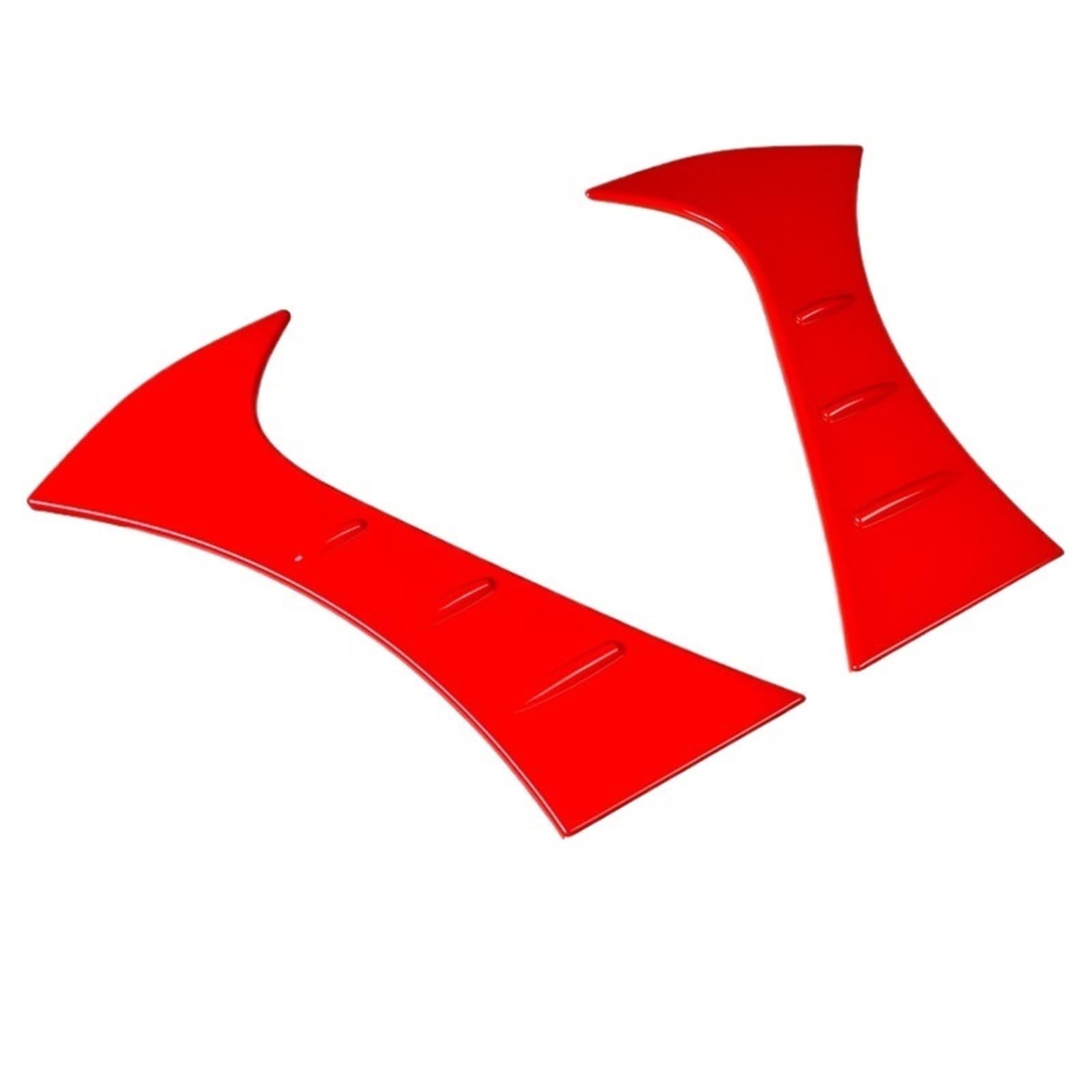Side Vent Decor Sticker Fit for Toyota GR86 Fit for Subaru BRZ Front Wheel Side Air Vent Flow Intake Hole Grille Decorative Sticker Car Fender Side Vents(Red)