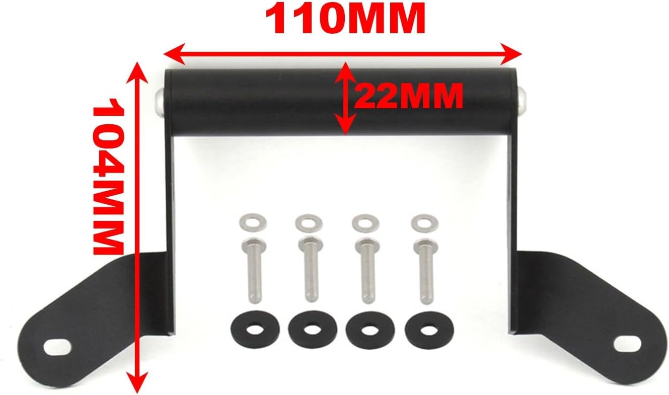 Motorcycle GPS Navigation Mount Bracket Phone Holder Extension Kit Compatible with BMW C400GT 2018-2024 (22mm Crossbar) image 3