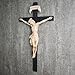 BC Catholic Crucifix Wall Cross, Elegant Modern Home Decor, Religious Gifts for House Warming, 16