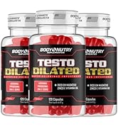 Kit 3x Dilated 120 cápsulas com Vitaminas e Minerais, Boro, Arginina, Magnésio, e Vitamina B6