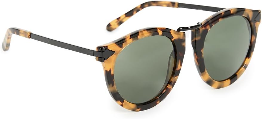 Women's Harvest Sunglasses, Crazy Tort/Smoke Mono, Print, Brown, One Size