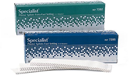 BSN Specialist Plaster of Paris Splints, Fast, Blue, 3