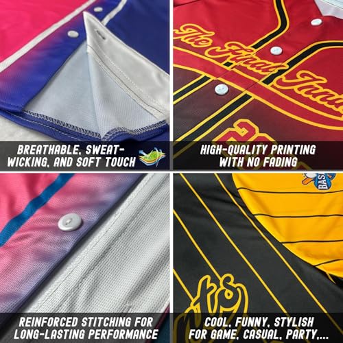 Personalized Pride Shirt - Custom Baseball Jersey, LGBTQ Shirt Pride Jersey for Men Women Youth, Community Team Uniform miniatura 5