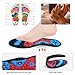 Magnetic Acupressure Insoles，Orthopedic Insoles，Relieve Tired can be Used by Both Men and Women (Red, M-US(9.5-10.5))