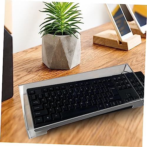 Cubierta para teclado acrílico transparente SOIMISS antipolvo resistente al agua para hogar 7