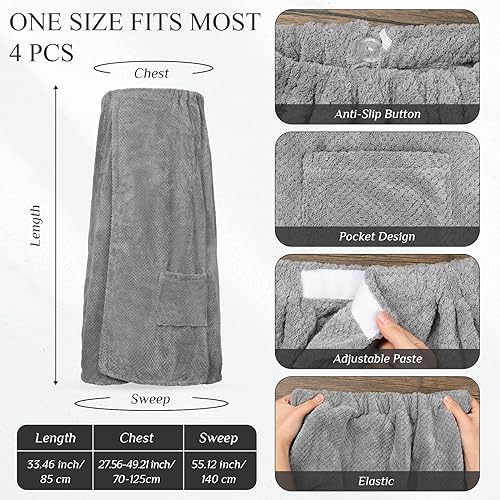 Image of Tigeen Spa Robe for Women Waffle Spa Wraps
