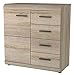 Produktbild Kommode Gabes 10, Farbe: Eiche Sonoma - 87 x 80 x 42 cm (H x B x T)