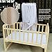 LAVEN Summer Baby Crib Net Baby Room Decoration Netting, Net, Bed Canopy, Breathable Net Indoor Outdoor for Beds, Bassinets, Playpens for Baby, Kids, Girls