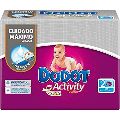 Dodot - Activity toallitas - 2 x 54 toallitas