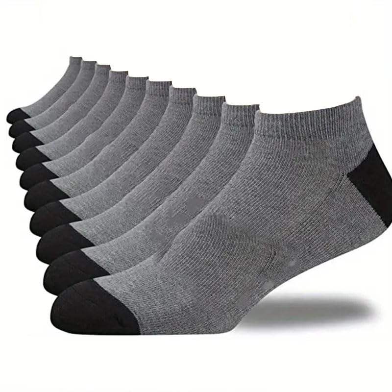 Ship Socks for Men, Comfortable and Breathable, Suitable for Outdoor Sports and Leisure (10 Pairs)3