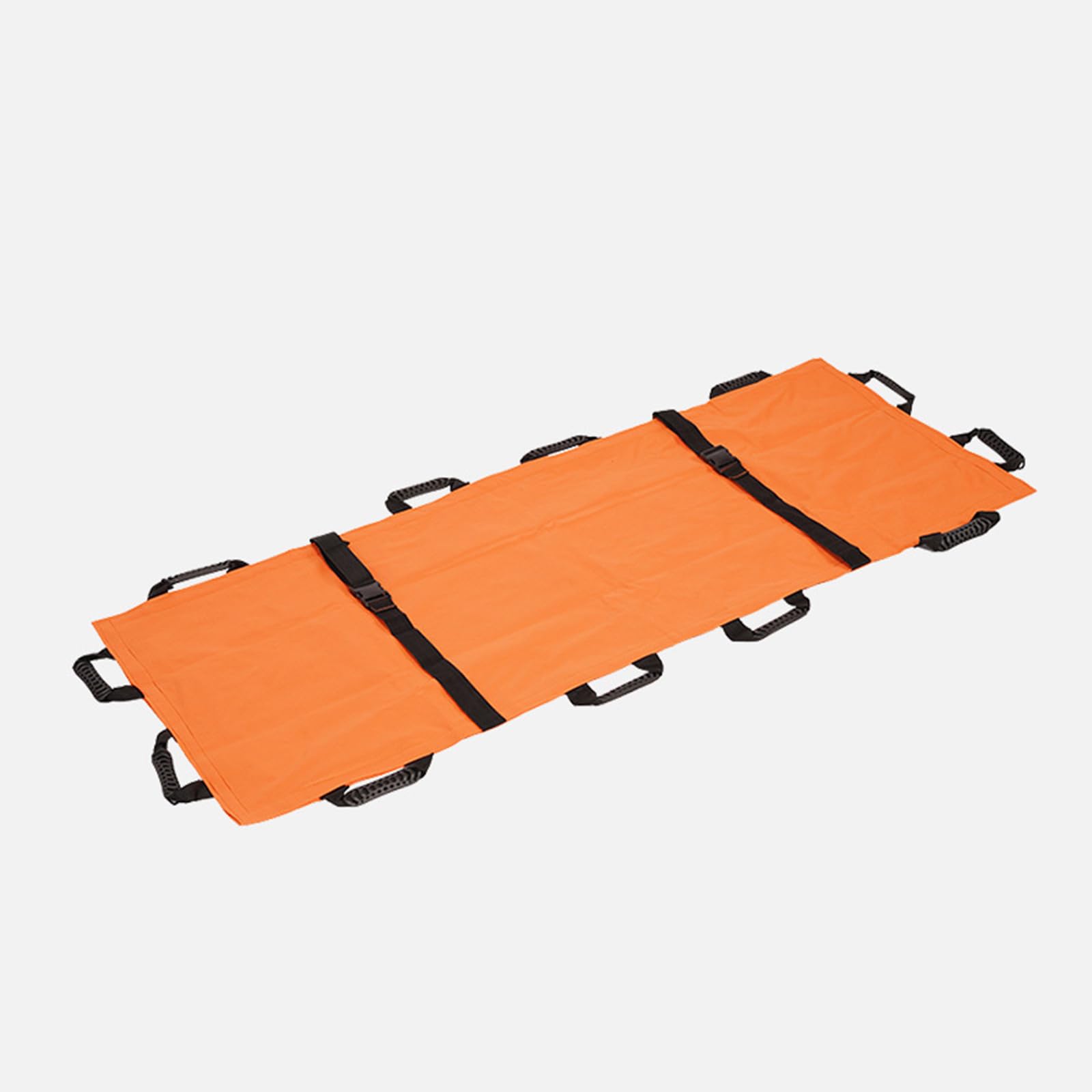 Barella, unità di trasporto portatile pieghevole, 170 x 70 cm, coperta di trasferimento con manici, per sollevamento del corpo, tornitura, scorrevole, trasloco, esterno, casa, emergenza, tessuto