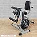 Valor Fitness Leg Extension and Leg Curl Machine - Adjustable - 8 Thigh, 6 Back Positions - Plate Loaded Max 150 lbs - Home Gym Lower Body Workout