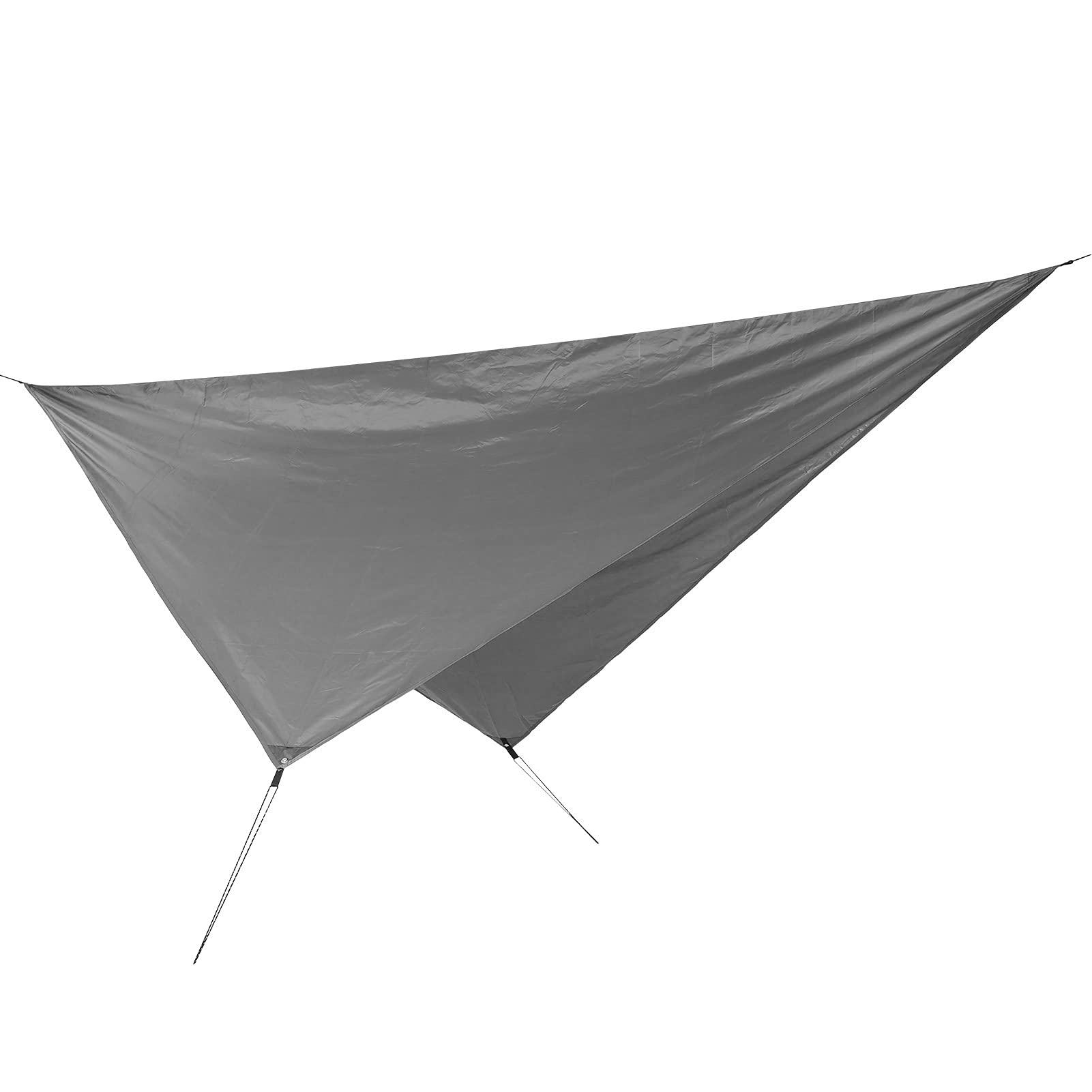 360 x 290 cm Copertura da Campeggio Impermeabile Multifunzione Rombo Baldacchino Spiaggia Ombra Tessuto Grigio)