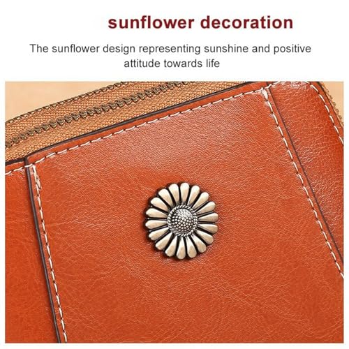 Elmyse Crossbody Bag Leather,Retro All-Match Vertical Cellphone Bag,purses for Women Crossbody Bag3