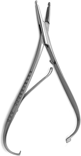 Vista 35 de MEDSPO Pinzas profesionales Bloqueo de soporte de aguja quirúrgica ortoquirúrgica médica dental Restaurador de sutura veterinaria Alicates