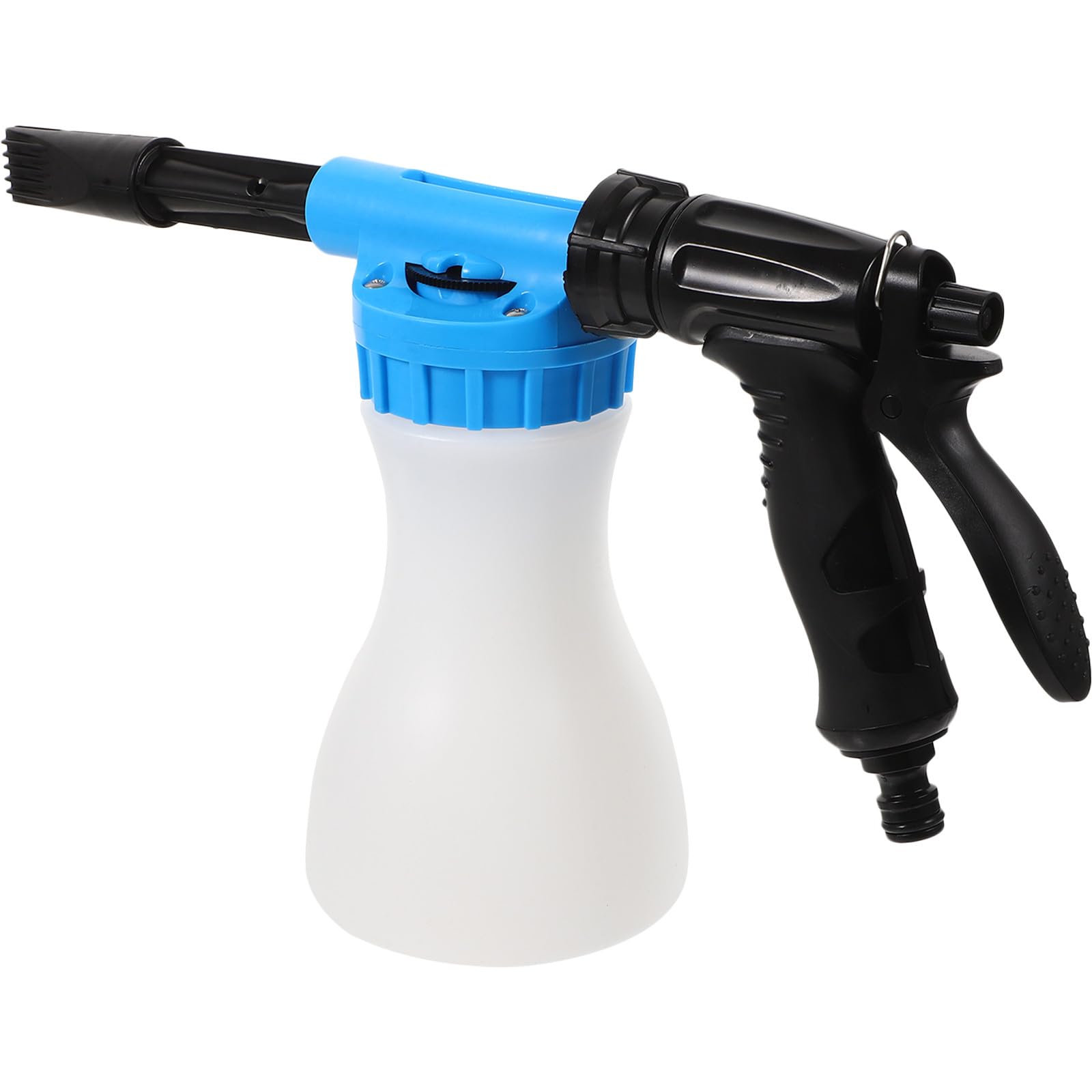 Homoyoyo Pistola Controllo Facile del Getto Blu in Plastica per Portatile Lavaggio Auto e Uso Durevole, Accessorio per Pulizia Auto e Annaffiatura Fiori