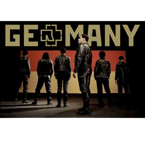 Rammstein Poster tedesco multicolore, ufficiale