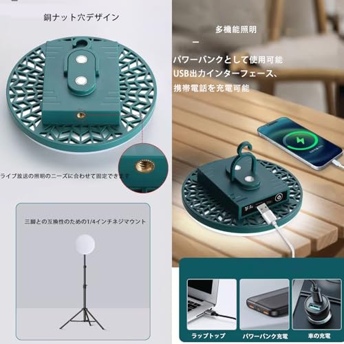 MGOXO LED投光器 16000mAH