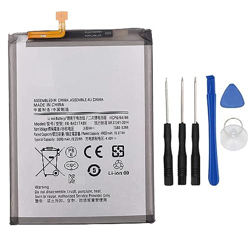 Batterie EB-BA217ABY haute capacité 4900mAh pour Galaxy A21s