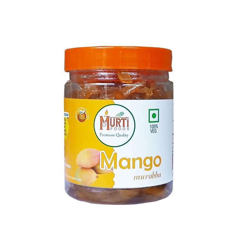 MURTI Mango Murabba Dry 400g | Traditional Indian Sweet Preserve | Dry Mango Chunks in Natural Syrup | Authentic Taste | Hygienically Packed | Suitable for All Age Groups-image-21