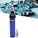 Saldatore a gas, ferro da stiro a gas 3 in 1 a gas portatile a penna, ferro da stiro a gas multifunzionale MT-100(Blu trasparente)