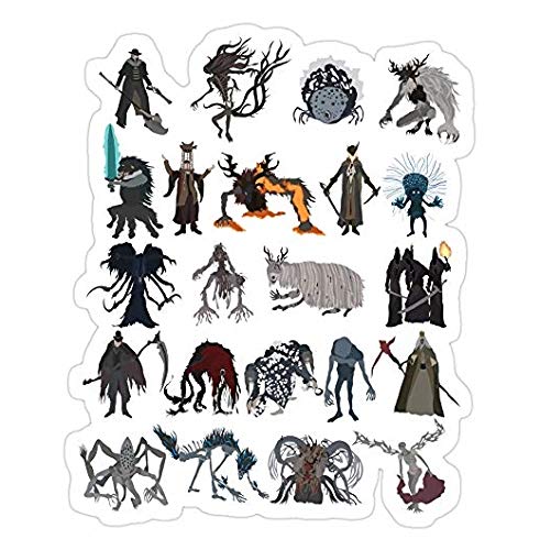 Bloodborne Bosses Bloodborne Decal Sticker Sticker Graphic Auto