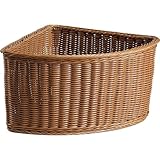 [Ajustement d'angle peu encombrant] Le profil incurvé se glisse parfaitement dans les coins pour maximiser la surface au sol ou sur l'étagère, créant un espace de rangement supplémentaire dans les chambres, les placards, les salles de bains ou les buanderies sans encombrer l'espace.