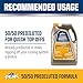 PEAK OET Extended Life Gold 50/50 Prediluted Antifreeze/Coolant for North American Vehicles, 1 Gal.