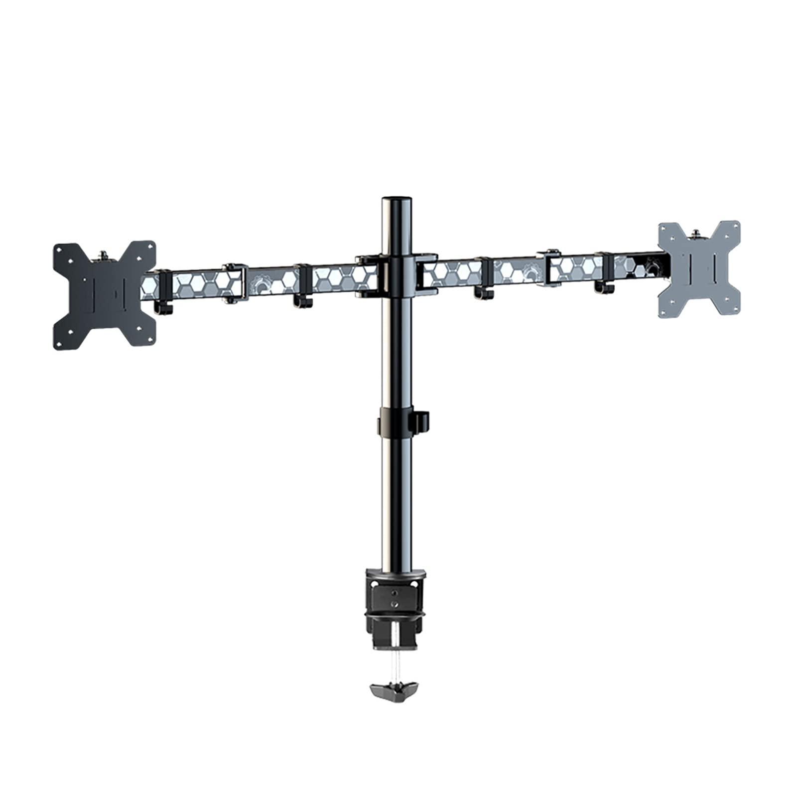 asdchZen Monitor Mount,Ergonomic Monitor Stands With Height Adjustable,Tilt And Swivel,Monitor Arm Fits 10-27Inch Computer Screen,Holds Up To 22Lbs/10Kg Each,B