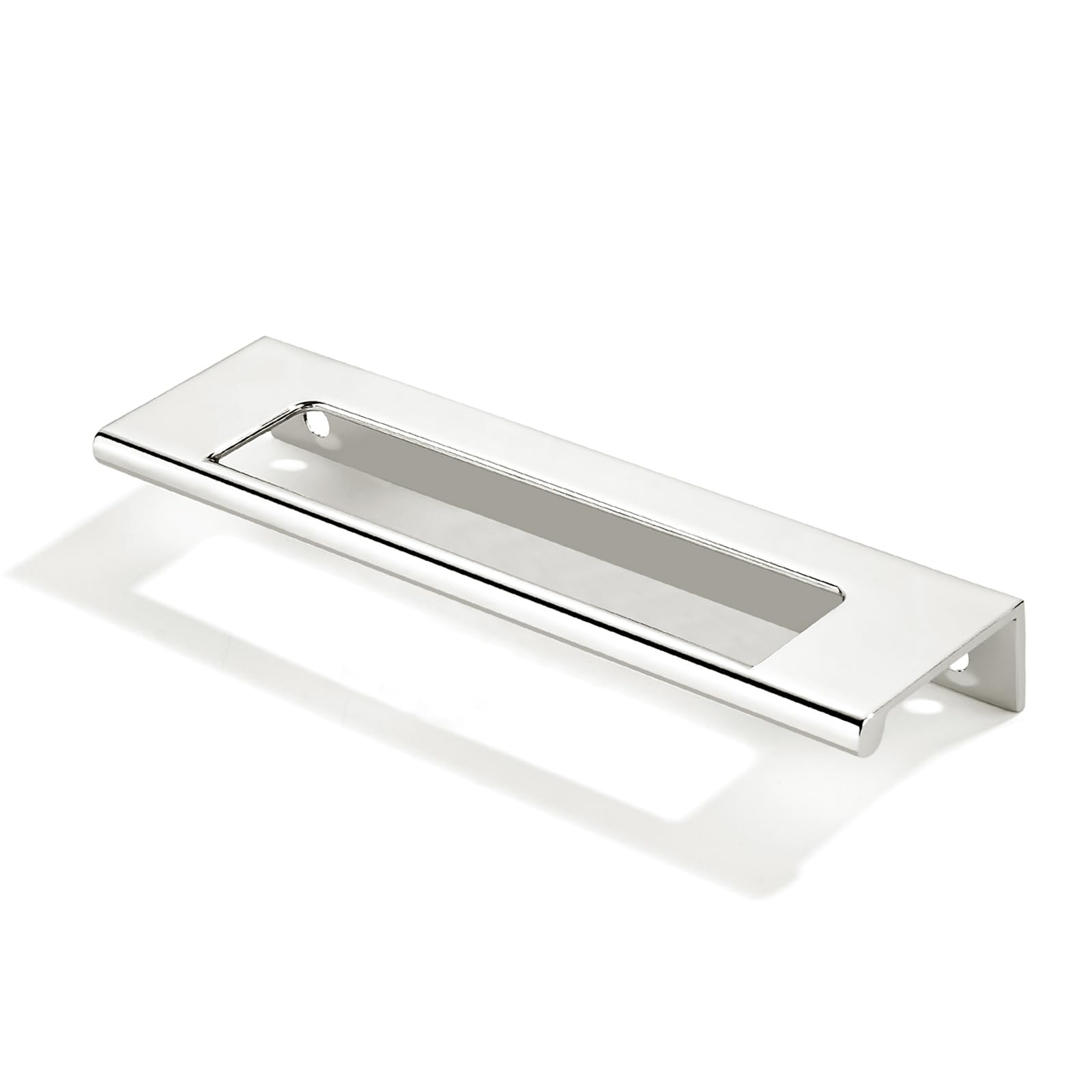 KHTUMEWARE-80356 Polished Nickel Cabinet Pulls CTC 5 in (128 mm) 10-Pack