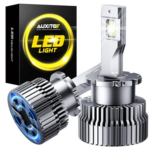 Image of AUXITO D4S D4R Fog Light Bulbs, 50000LM 6500K Cool White, Pack of 2