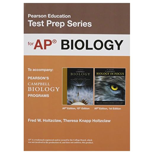 Preparing for the Biology AP* Exam (School Edition) (Pearson Education Test Prep)