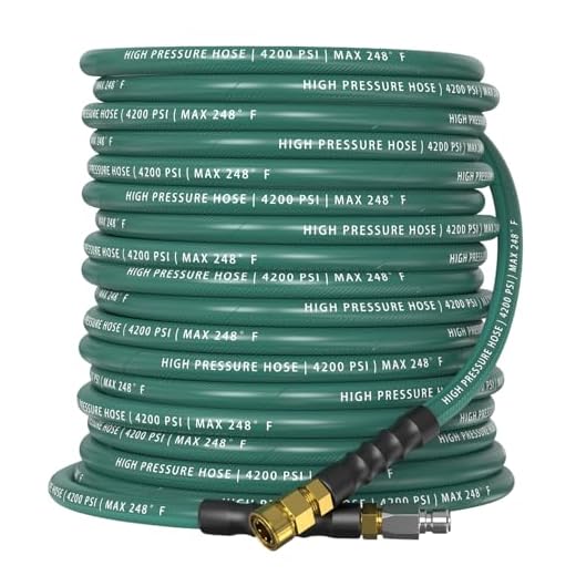 HiPrewaPro 50ft High-Pressure Washer Hose