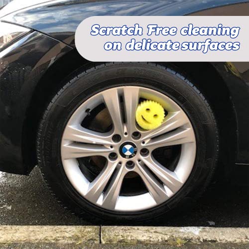 Scrub Daddy Original - Washing Up Sponges Multipack, Dish Sponge for Cleaning Kitchen & Bathroom, Texture Changing Scratch-Free Cleaning Sponge, Odour Resistant, Dishwasher Safe - Pack of 8 - Image 7