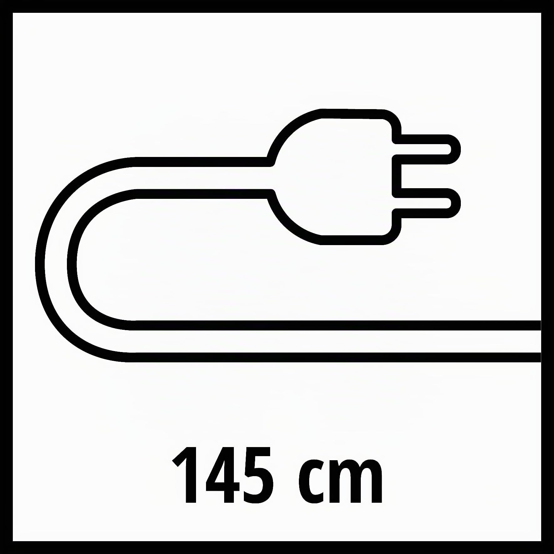Einhell - Interruttore di flusso elettronico originale (10 bar, valvola di ritegno, protezione funzionamento a secco, adattatore di collegamento, presa integrata, cavo di alimentazione da 1,45 m)