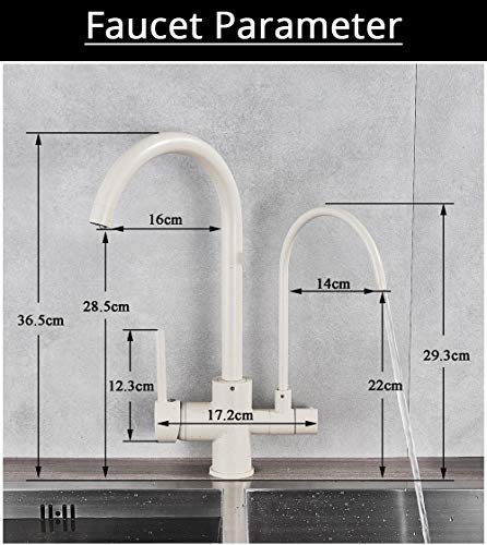 Robinet d'eau pour cuisine Purify à double bec pour simplifier la vie - 2